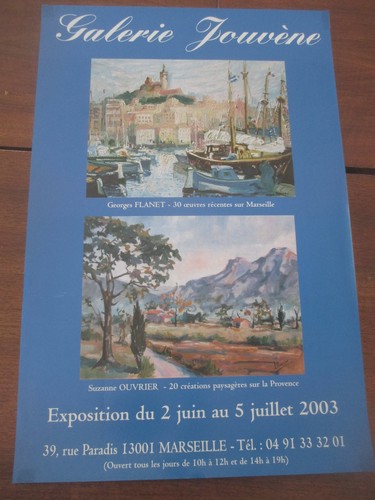Affiche exposition georges - d'exposition,