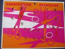 ANCIEN PRESENTOIR POUR CISEAUX DE BRODERIE