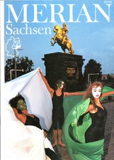 Guide de voyage Merian Saxe cahier 11 année d'édition 1990 année 43