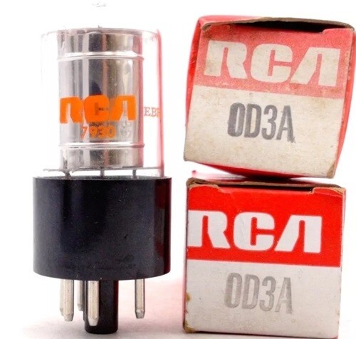 Tube 0d3a rca od3a - nos, nib