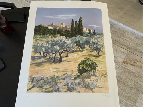 Zarou lithographie