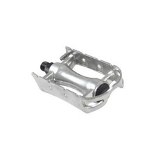 Pedale route/fixie alu argent d9/16 (pr) - Accessoire Vélo