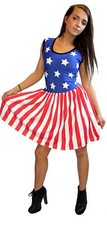 Femmes USA Drapeau Stars