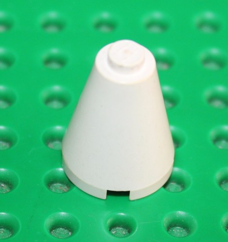 Lego vintage white cone - vintage,