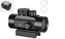 Lunette Viseur  1X40 + BOX Red