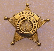 PIN's DEPUTY JEFFERSON COUNTY SHERIFF KENTUCKY POLICE vintage pin badge