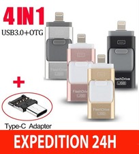 Clé USB iPhone OTG i-Flash 512 GO Stockage Memory Pour Samsung , iPhone 6/7/8/x