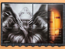 Publicité de presse de 2009- KERASTASE PARIS- French Ad- double page.