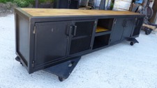 Meuble TV design industriel 5