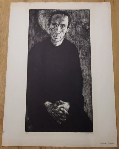 Gravure engraving michel ciry - engraving,