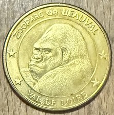 M&P BEAUVAL ZOO GORILLE MÉDAILLES ET PATRIMOINE MONNAIE DE PARIS JETON MEDALS