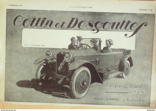 Publicite auto cottin - auto,