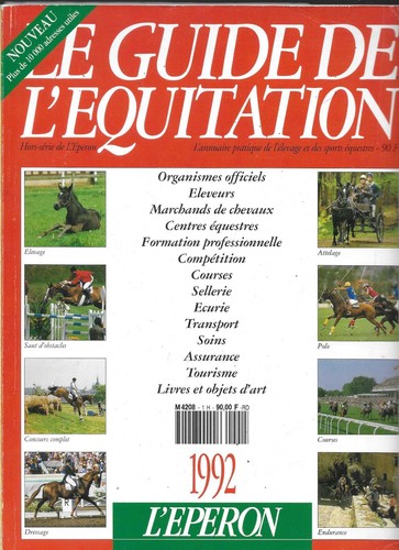 Guide équitation 1992 - le,