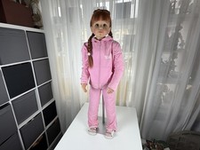 Poupée d'artiste poupée Monika Peter poupée légère en vinyle 110 cm. Excellen...