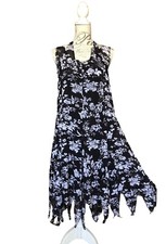 robe boheme ete fluide floral 38/40 TBE