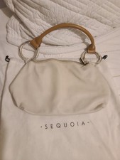 SAC A MAIN CUIR BEIGE CREME SEQUOIA