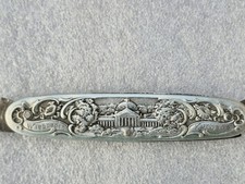 Ancien Couteau Metal Griechische Kapelle Neruberg Tempel Wiesbaden Kurhaud Knife