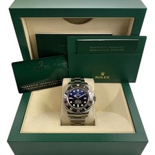 Montre Rolex Sea-Dweller Deepsea James Cameron Cadran Bleu 136660 B&P 2025