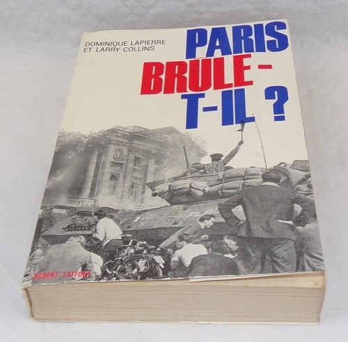 Livre paris brûle - livre,