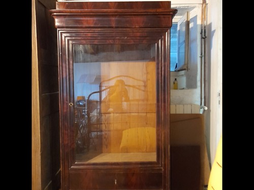 Meuble vitrine ancienne très - vitrine, ancienne,