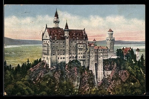 Château neuschwanstein vu - de,
