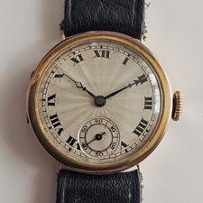 Montre homme vintage en or