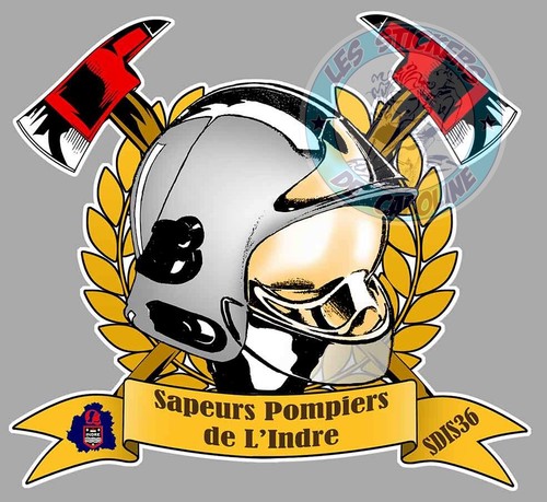 Sticker sapeurs pompiers - sticker,