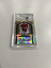 2023 LEAF METAL CARD CONTINUUM BROCK BOWERS ROOKIE AUTO 91/130 GRADING TAG 8,5