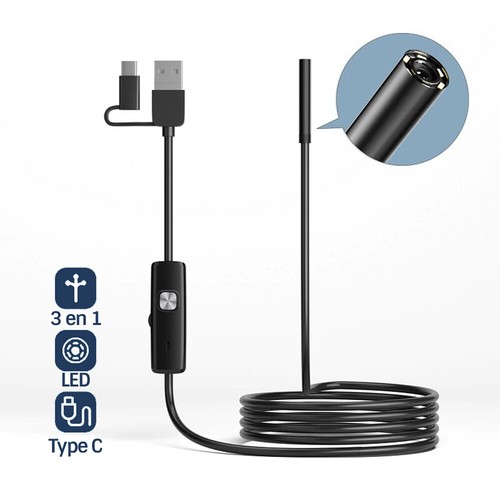 Endoscope mini caméra - endoscope, 3