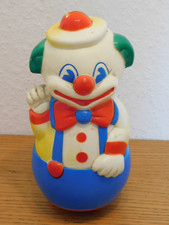 vintage CULBUTO musical jouet STATUE FIGURINE CLOWN lardy lavancia EDUCO dortan