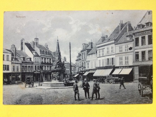 Cpa ecrite 1915 noyon - ecrite, 3/8/1915