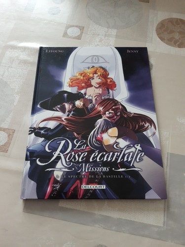 Rose ecarlate - bd,