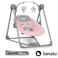 Balançoire transat pour bébé avec jouets interactifs ? Otto Pink Baby