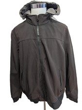 Levi's Blouson Veste Polaire Imperméable Marron Foncé L TBE | 287BSR