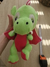 Peluche Bebe Dragon Vert 30 Cm Tbe
