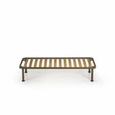 Sommier + 4 Pieds Métal renforcé 1.4 mm profil 43 mm et peinture epoxy