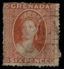 GRENADA QV SG3, 6D Rose