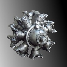 Pratt & Whitney R-1830, jeux de détails moteurs (pour Revell, Monogram) résin...