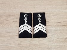 PAIRE DE FOURREAUX / ÉPAULETTES GENDARMERIE MARÉCHAL DES LOGIS-CHEF 
