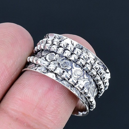 Bague bijou argent - en,