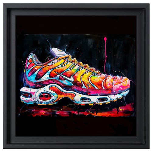 Tableau acrylique nike - tableau,