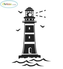 Autocollant phare 50 x 30 cm