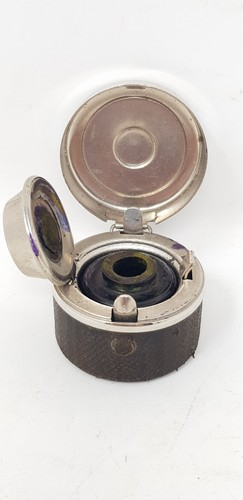 Ancien mini encrier poche - encrier, de