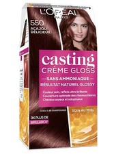Coloration l’OREAL 550 casting crème gloss acajou délicieux ( voir description)