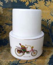 PLAFONNIER VINTAGE EN OPALINE