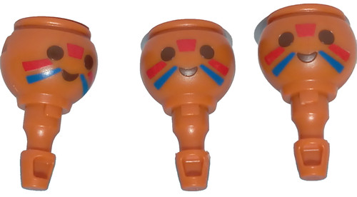 Playmobil têtes peintes - playmobil,