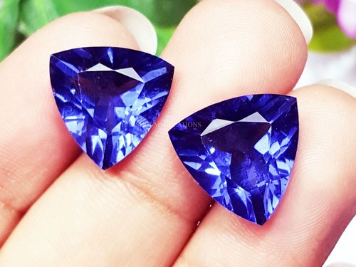 Paire gemmes tanzanite - paire, de