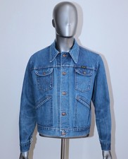 Vintage 1960/70s WRANGLER NO-FAULT 126MJ Denim Jacket Size M/L Made in USA