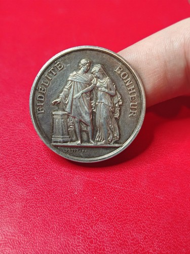 Médaille mariage français - médaille,