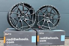 RADI8 R8HS9 R18 5x112 4x18 pouces jantes alliage Dark Mist 8.5J ET42 jantes A...